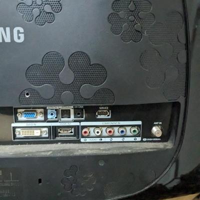 Toshiba Fire TV with Stand and Samsung TV