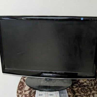 Toshiba Fire TV with Stand and Samsung TV