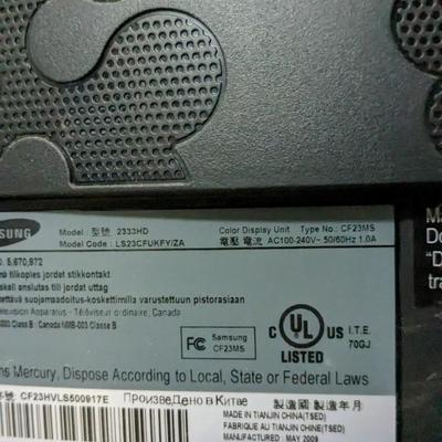 Toshiba Fire TV with Stand and Samsung TV