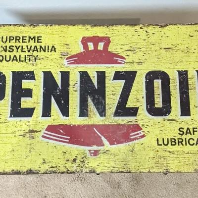 Pennzoil Side Table