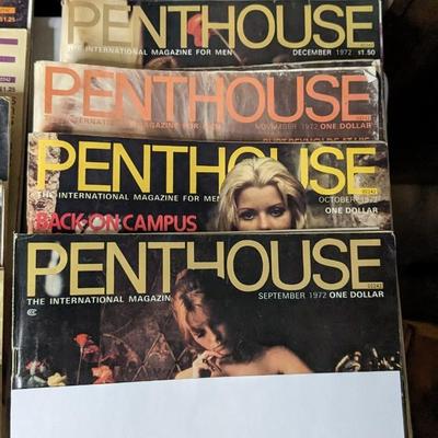 Vintage Penthouse Magazines
