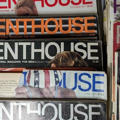 Vintage Penthouse Magazines