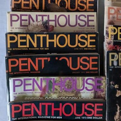Vintage Penthouse Magazines