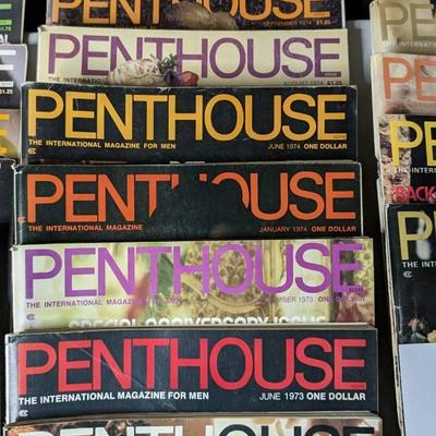 Vintage Penthouse Magazines