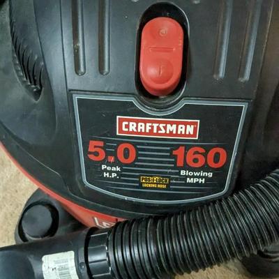 Craftsman 5 HP 12 Gallon Wet Dry Vac