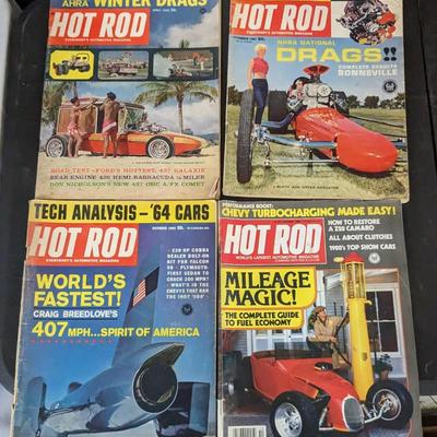Vintage Hot Rod Magazines