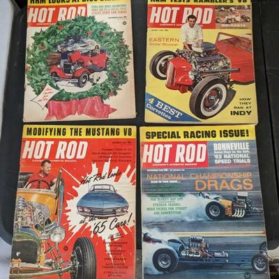 Vintage Hot Rod Magazines