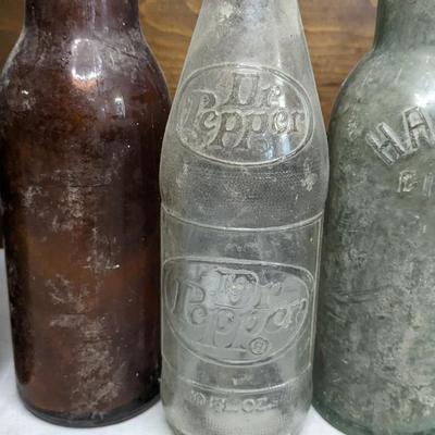 Vintage Glass Bottles