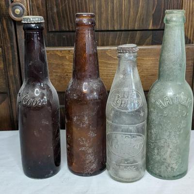 Vintage Glass Bottles