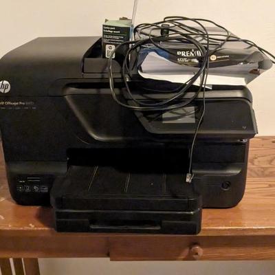 HP Officejet Pro 8600 and Sofa Table