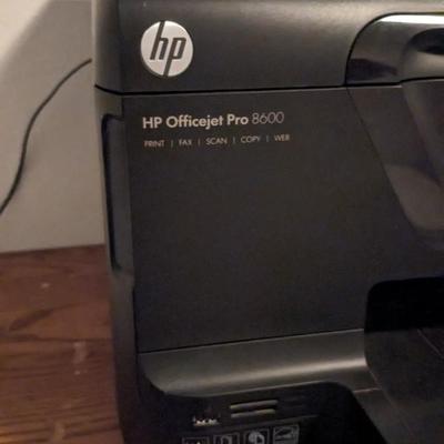 HP Officejet Pro 8600 and Sofa Table