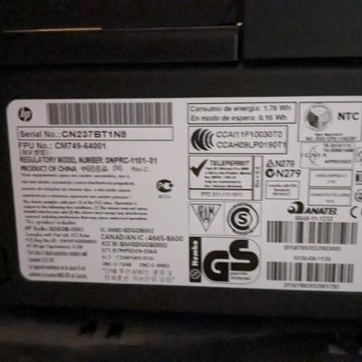HP Officejet Pro 8600 and Sofa Table