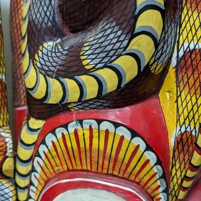 Wooden Sri Lankan Mask