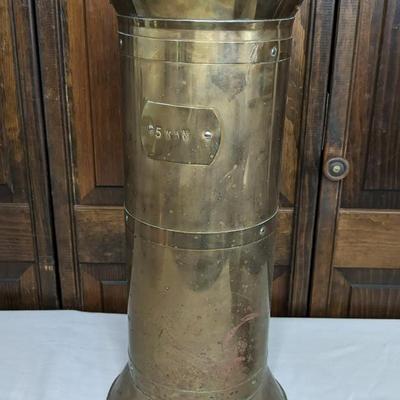 Union Pacific Brass and Copper Spittoon and Antique Coal Scuttle's