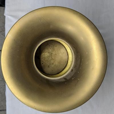Union Pacific Brass and Copper Spittoon and Antique Coal Scuttle's