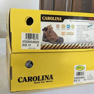 New in Box Carolina Men's Boots