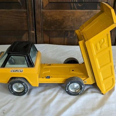Vintage Nylint and Buddy L Trucks