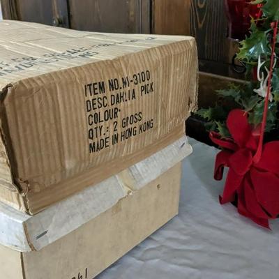 Vintage Christmas Floral Arrangements