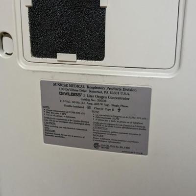 Devilbiss Liter Oxygen Concentrator