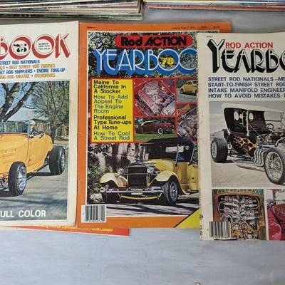 Vintage Rod Action Magazines