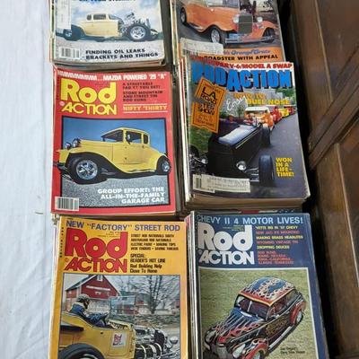 Vintage Rod Action Magazines
