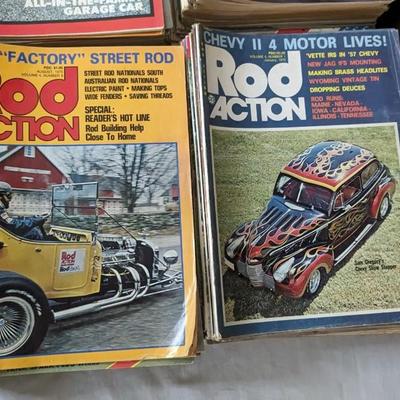 Vintage Rod Action Magazines