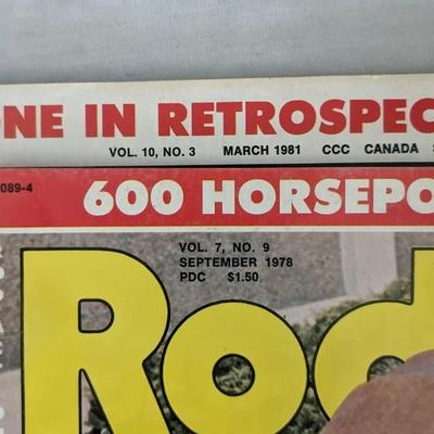 Vintage Rod Action Magazines
