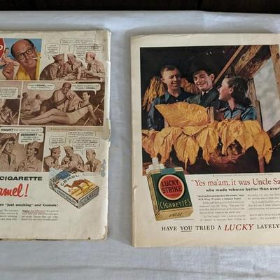 Vintage LIFE and POST Periodicals