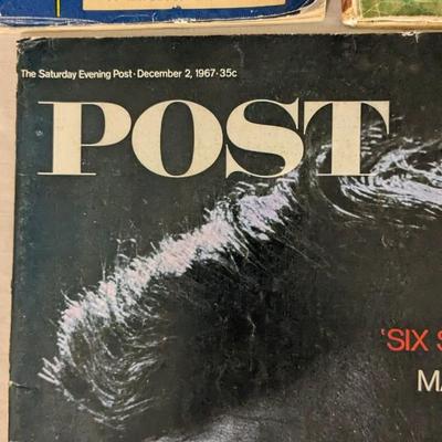 Vintage LIFE and POST Periodicals