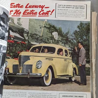 Vintage LIFE and POST Periodicals