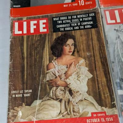 Vintage LIFE and POST Periodicals