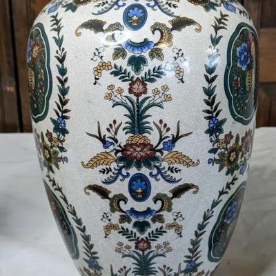 Faux Jade Statuettes and Vase