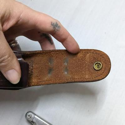Vintage Leatherman Wave and Various Pocket Knives