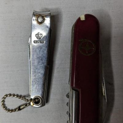Vintage Leatherman Wave and Various Pocket Knives