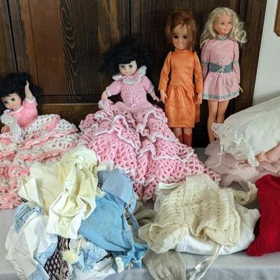 Vintage Dolls and Kids Clothing