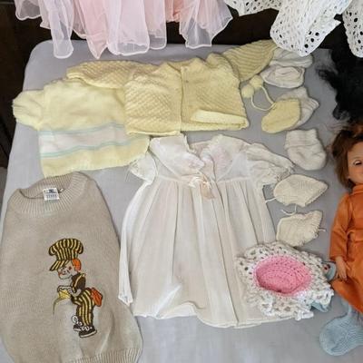 Vintage Dolls and Kids Clothing