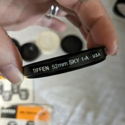 Pentax-M 80-200mm, Teleconverter, and Vivitar 135mm Camera Lenses