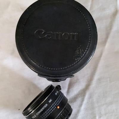 Pentax-M 80-200mm, Teleconverter, and Vivitar 135mm Camera Lenses