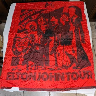 The Fantastic Elton John Tour Silk Screen Flag