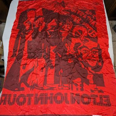 The Fantastic Elton John Tour Silk Screen Flag