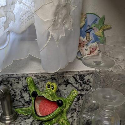 Contents of Upper South Kitchen Cabinets