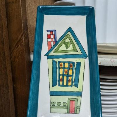 Contents of Upper South Kitchen Cabinets