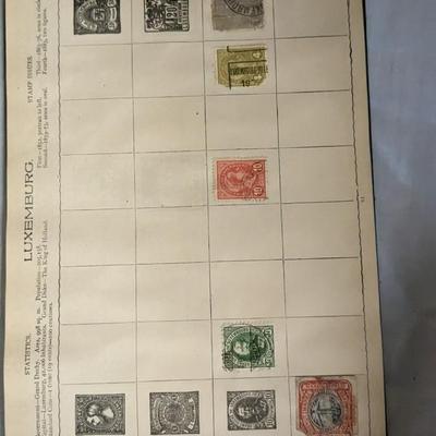 Antique and Vintage Estate Stamp Collection