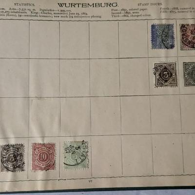 Antique and Vintage Estate Stamp Collection