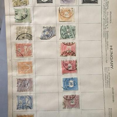 Antique and Vintage Estate Stamp Collection