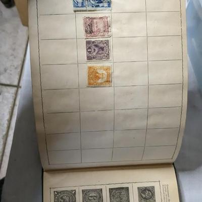 Antique and Vintage Estate Stamp Collection