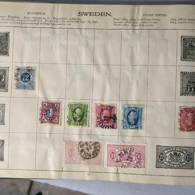 Antique and Vintage Estate Stamp Collection