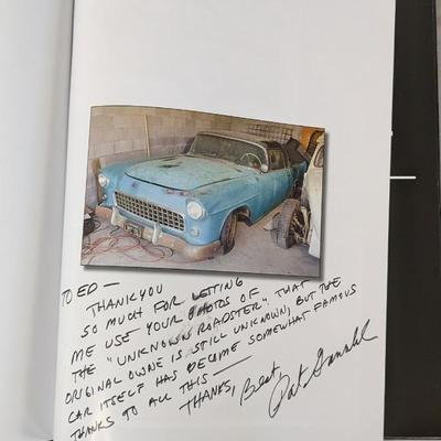 Pat Ganahl Signed Rod and Car Books