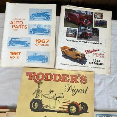 Vintage Car Part Manuals