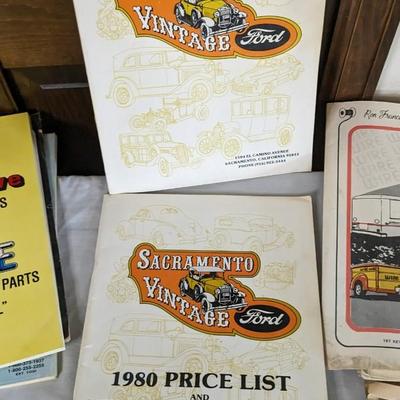 Vintage Car Part Manuals